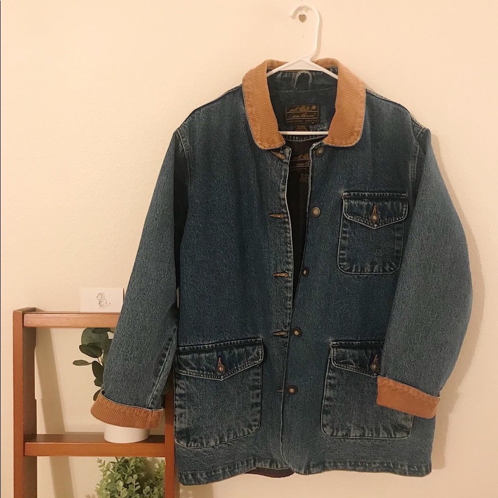 Vintage Eddie Bauer Chore Coat - Picture 1 of 3